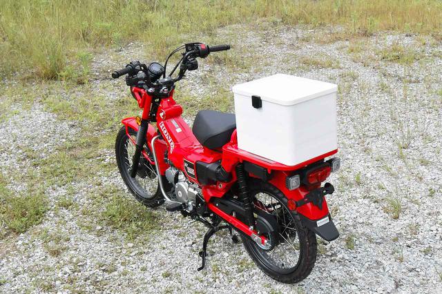 画像8: スーパーカブとハンターカブにいろんな箱を付けまくる第1弾。ホンダ純正ボックス&ビジネス系ボックス編〈若林浩志のスーパー・カブカブ・ダイアリーズ Vol.80〉