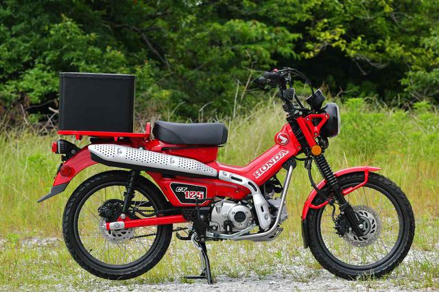 画像7: CT125ハンターカブ縦置き