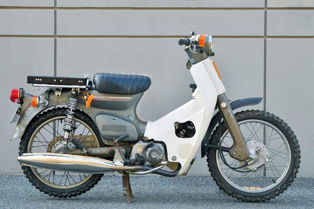 画像: スーパーカブ90に装着
