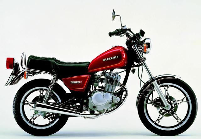画像: SUZUKI GN125E(国内仕様車・1982年)