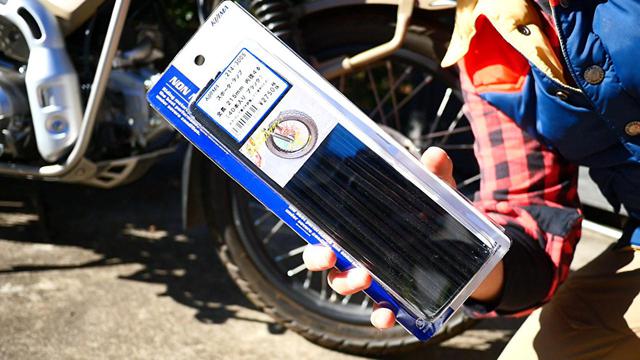 画像: ▲キジマのスポークラップはしっかりした作りだが、少々割高(税込価格:3025円)。Amazonで販売されている中国製のものでも機能は問題ない。