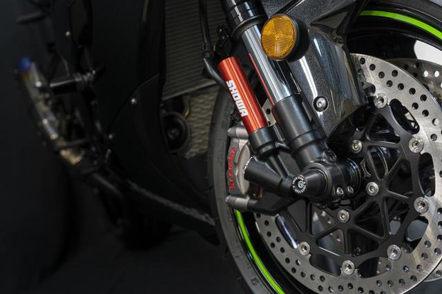画像: フロントアクスルスライダーZX-10R(16-) www.trickstar.jp