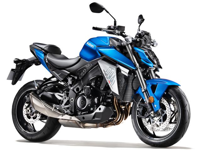 画像: SUZUKI GSX-S950 総排気量:999cc エンジン形式:水冷4ストDOHC4バルブ並列4気筒 シート高:810mm 車両重量:214kg