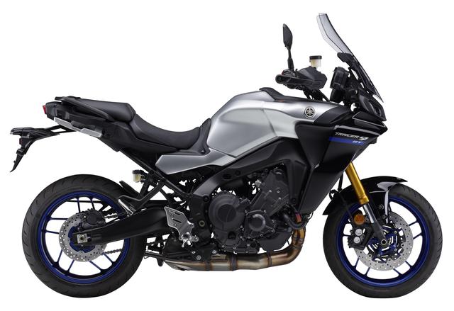 画像: トレーサー9 GT ABS / ブルーイッシュホワイトメタリック2(シルバー)
