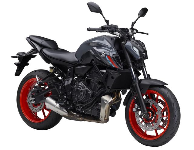 画像: YAMAHA MT-07 ABS 2021年モデル 総排気量:688cc エンジン形式:水冷4ストDOHC4バルブ並列2気筒 シート高:805mm 車両重量:184kg 発売日:2021年7月28日(水) 税込価格:81万4000円