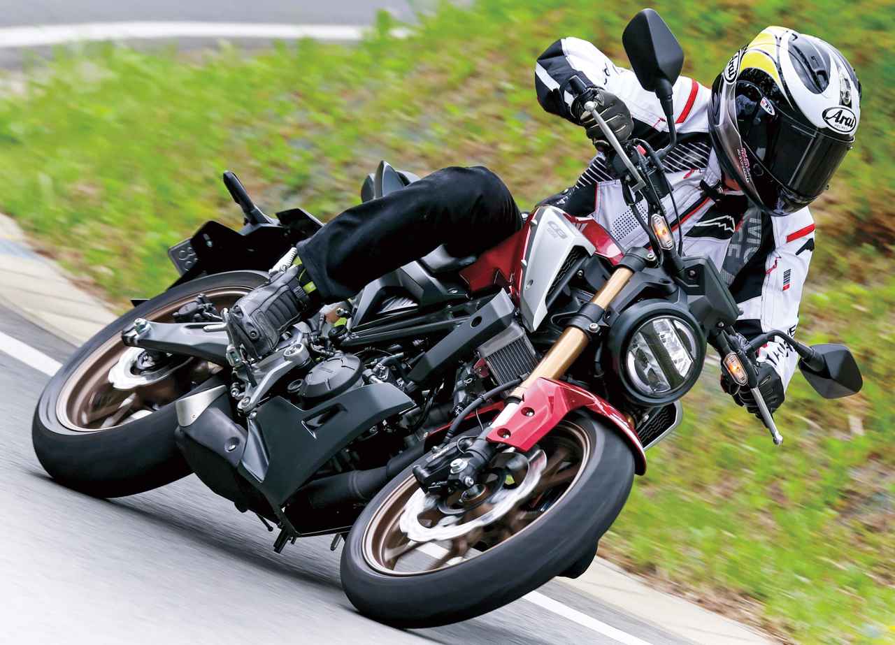 ホンダ Cb125r インプレ 21年 最高出力アップ サスペンション ブレーキの強化も図った新型を徹底解説 1 2 Webオートバイ