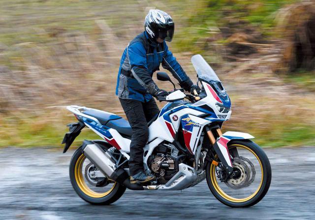 画像: ▲Honda Africa Twin Adventure Sports ES(写真はDCT)
