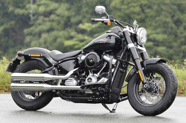 画像: Harley-Davidson Softail Slim 総排気量:1746cc エンジン形式:空油冷4ストOHC4バルブV型2気筒 シート高:660mm 車両重量:304kg ベース価格:税込237万9300円