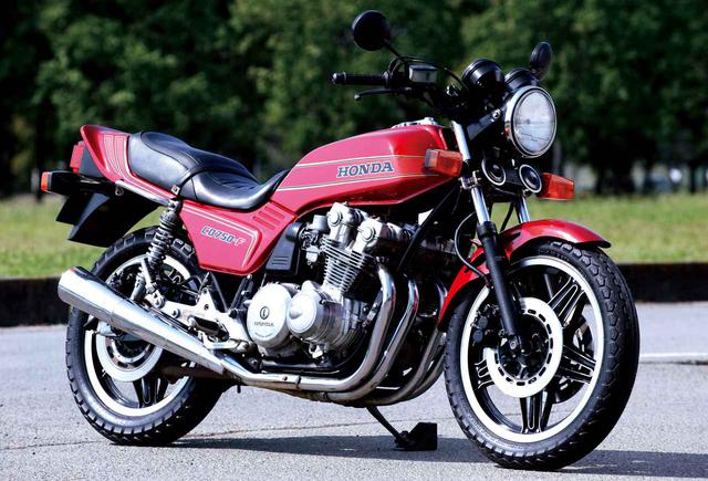 画像: Honda CB750F 1979年登場(写真は1981年式) 総排気量:748cc エンジン形式:空冷4ストDOHC4バルブ4気筒 車両重量:246kg 1981年 当時価格:59万5000円
