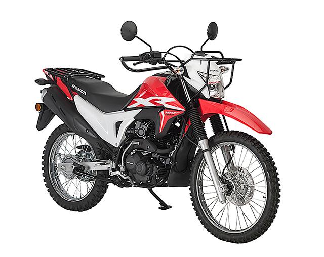 画像: Honda XR190L 総排気量:184.4cc エンジン形式:空冷4スト単気筒 シート高:823mm 車両重量:137kg 写真はオーストラリア仕様