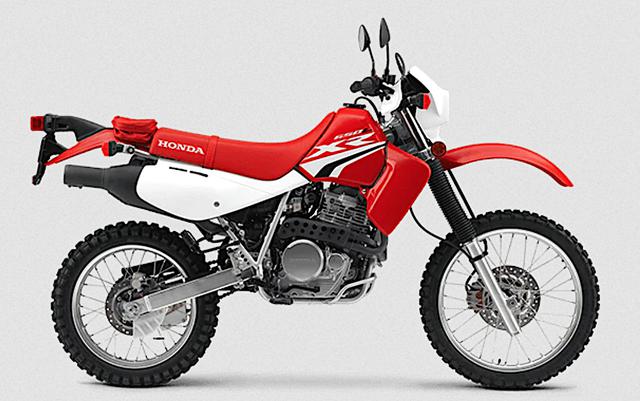 画像: ホンダXR650L(北米向け2021年モデル)
