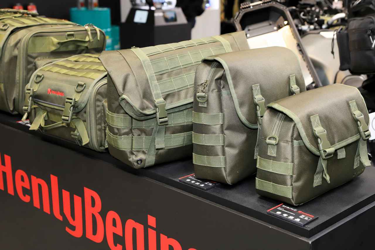 バイク用バッグ 各社のおすすめ新製品|2022年の東京MCSで見つけた