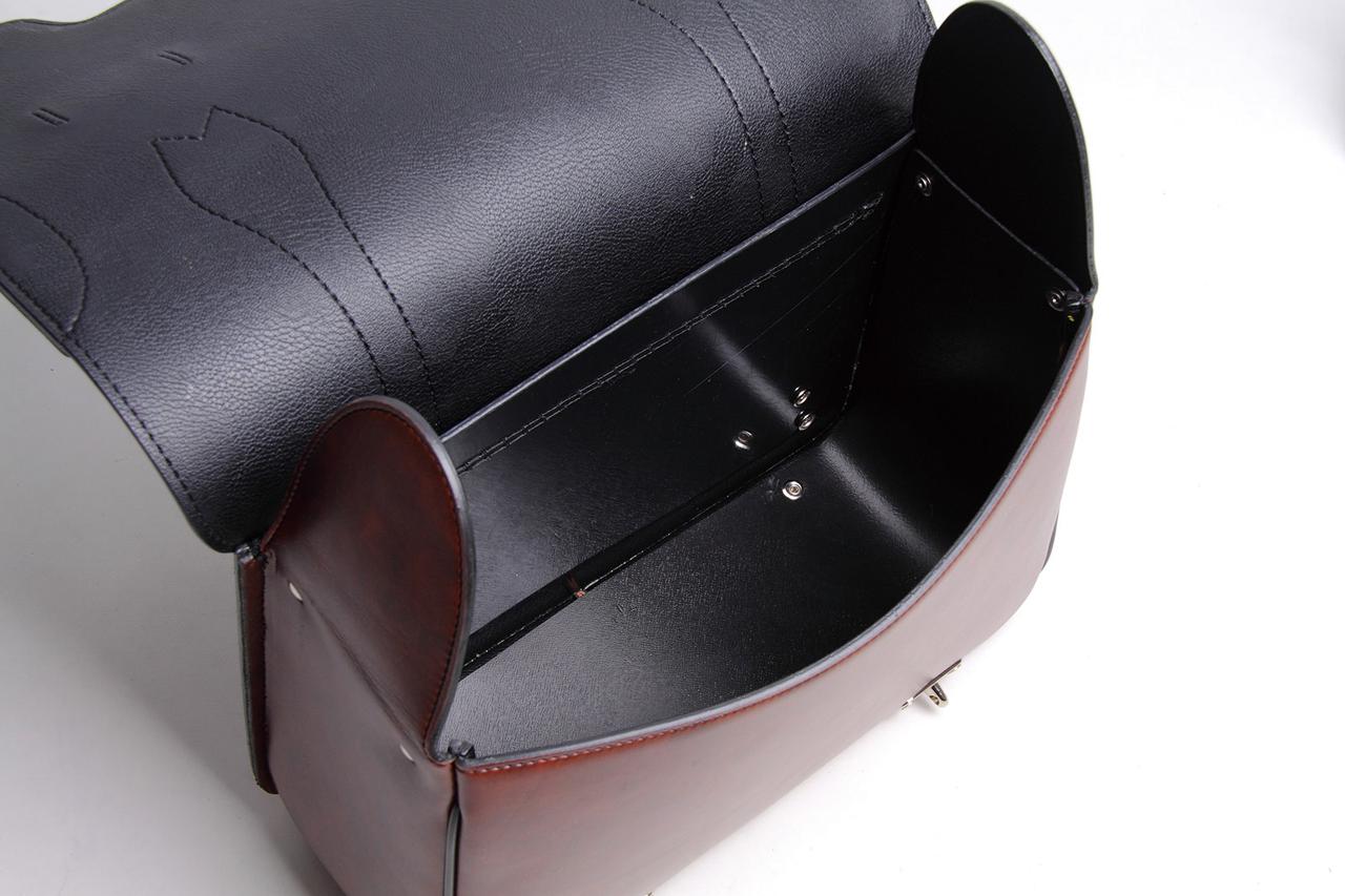デグナー レザーサイドバッグ 13L GB350にもぴったり！ デグナーからサドルバッグの新製品が登場