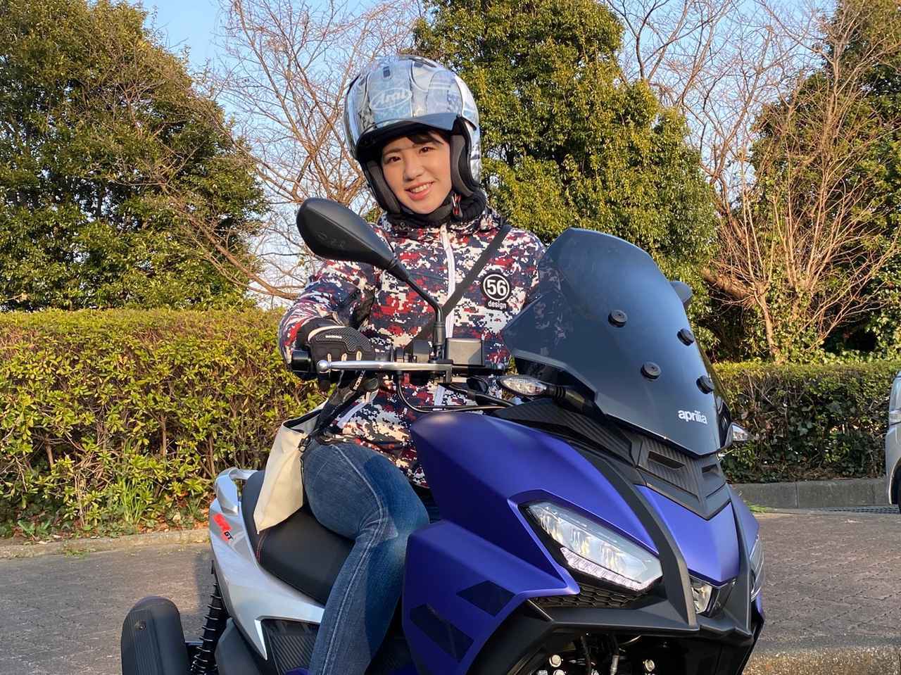 画像: 【梅本まどかの試乗レビュー】アプリリア「SR GT 200」 - webオートバイ