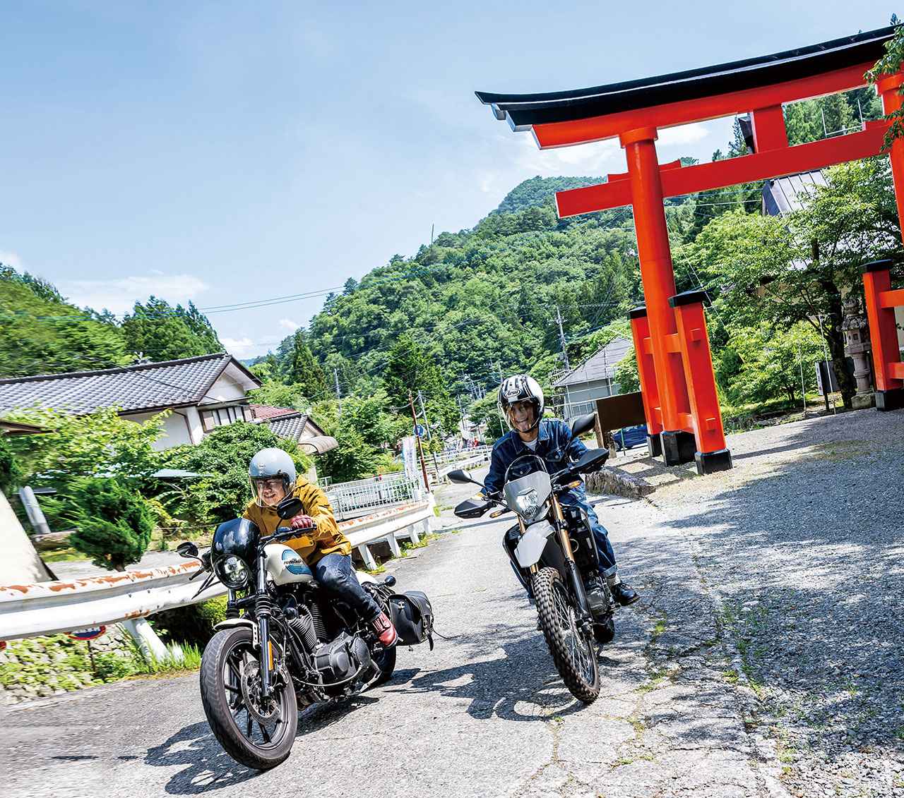 お笑い芸人・バッドナイス常田さんとゆくバイク旅【神社ソムリエ