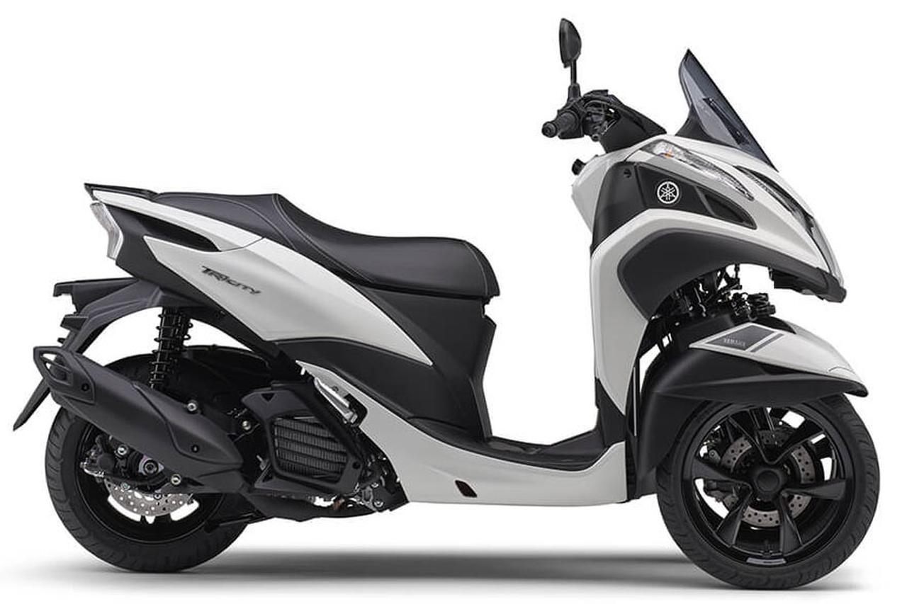 YAMAHA トリシティ125 白 決算大売り出し価格 期間限定 諸経費０円 始動確認済み 自賠責加入で乗れます 即納車有り 横浜 都筑 P-Yard YAMAHA トリシティ125 白 決算大売り出し価格 期間限定 諸経費0円