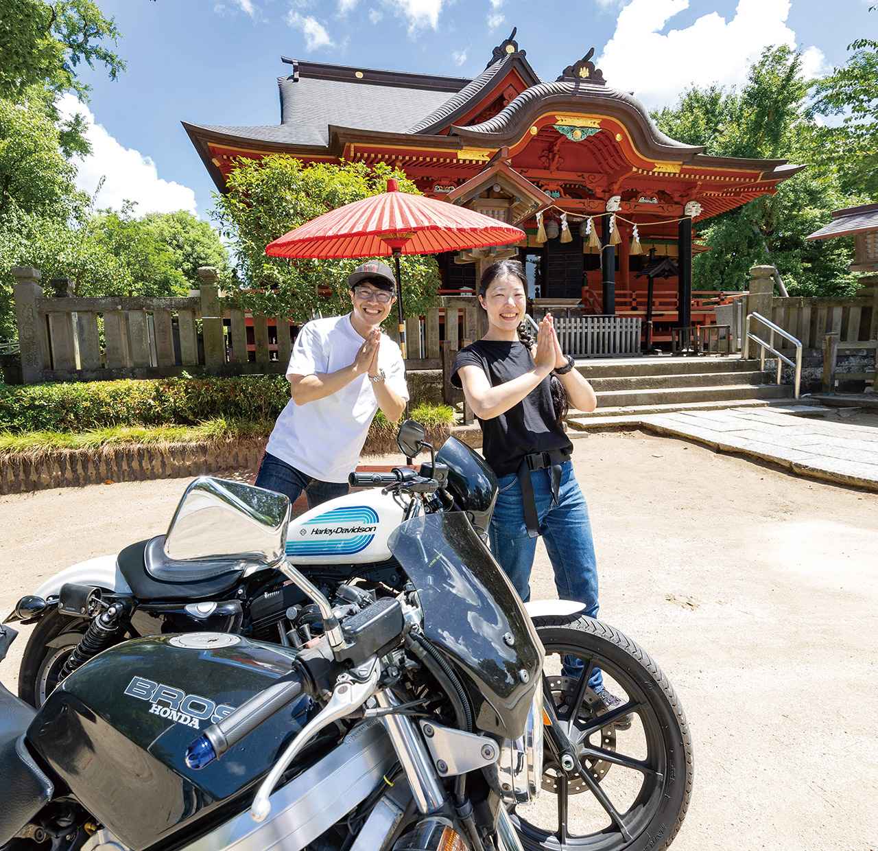 道の駅スペシャリスト・平賀由希子さんとゆくバイク旅【神社ソムリエ