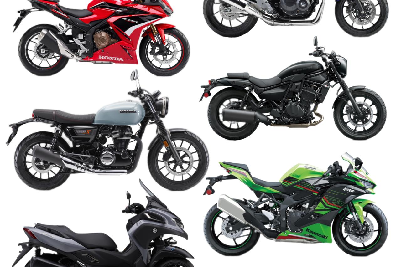 251cc～400ccバイクの人気ランキングTOP10｜読者が選んだ2023年