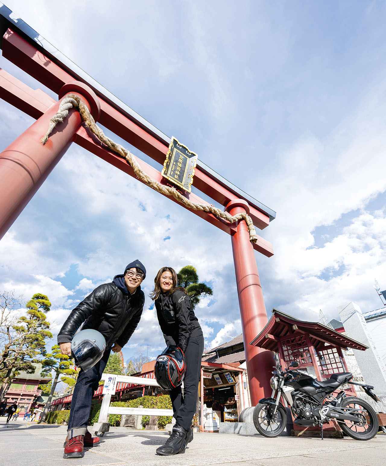 全日本モトクロス・川井麻央選手とゆくバイク旅【神社ソムリエ・佐々木