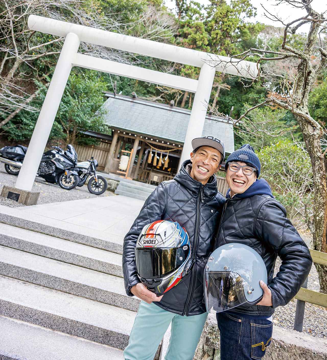 元WGP世界王者の現役オートレーサー青木治親選手とゆくバイク旅