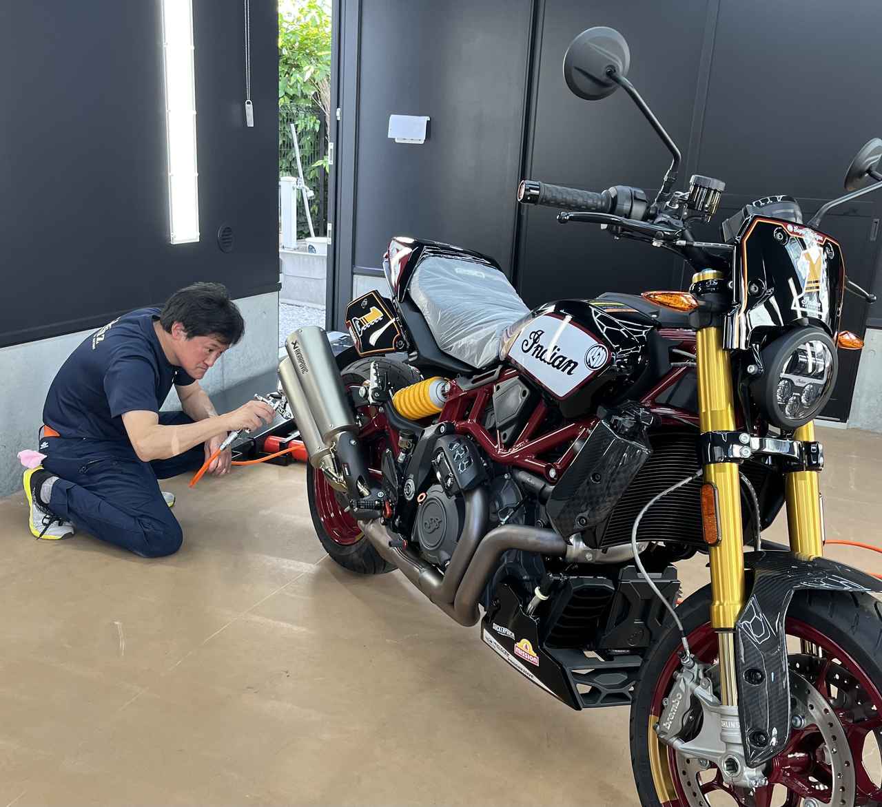 愛車のキズや劣化を防ぐ！ バイクペイントショップのグランツがガラスコーティング専門のファクトリーをオープン webオートバイ