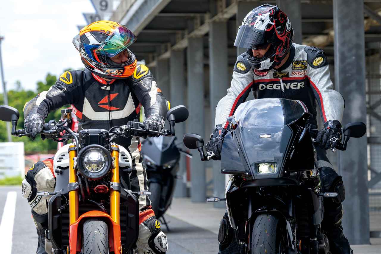 見た目は違ってもDNAは同じ! 似ても似つかない “兄弟車” の魅力をノアと横田が語る|国内ミドルスポーツの兄弟モデルを一挙紹介 - webオートバイ