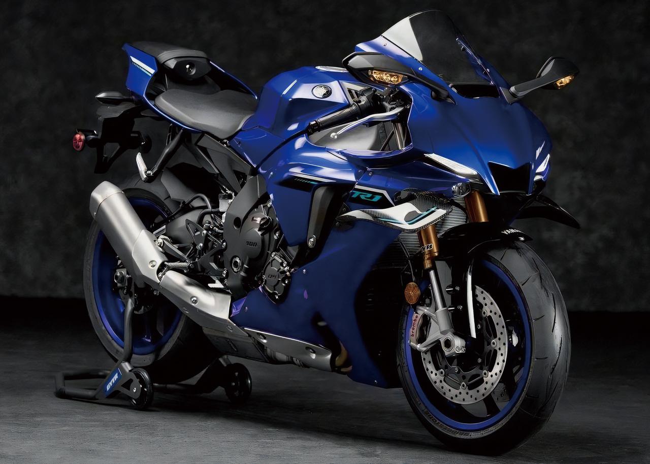 ヤマハ「YZF-R1」「YZF-R1M」2025年モデル情報|足まわりを改良、カーボンウイング装備でポテンシャルを増強したフラッグシップSS ...