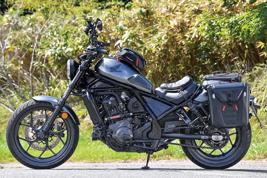 画像 : 2番目の画像 - 【写真13枚】アクティブ レブル1100 DCT（ホンダ レブル1100 DCT） - webオートバイ