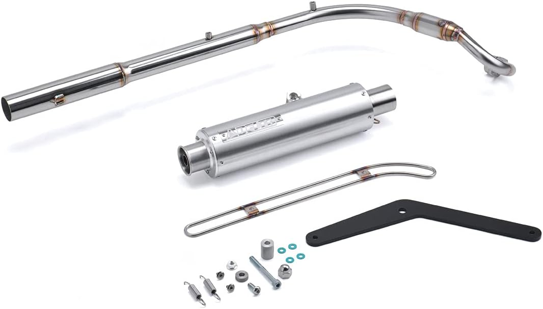 画像: ダートフリーク(Dirtfreak) ハンターカブ CT125 '20-22(JA55) DELTA バレル4-S MINIサイレンサー JMCA認定/公道走行可 マフラー フルエキ D7077(旧品番:DL30-5107) amzn.to