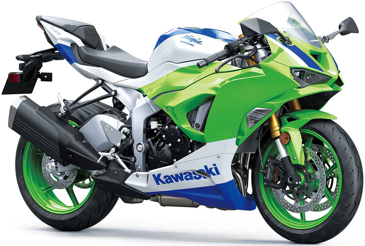 画像 : 4番目の画像 - 【写真8枚】カワサキ「Ninja ZX-6R」「Ninja ZX-6R KRT EDITION」「Ninja ZX-6R 40th Anniversary Edition」 - webオートバイ
