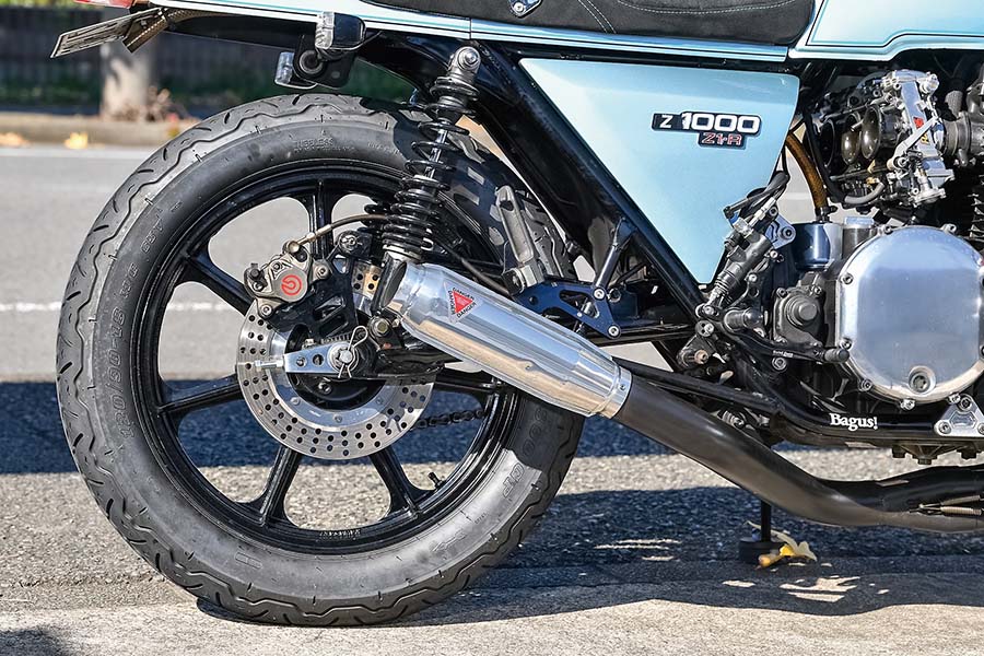 画像 : 10番目の画像 - 【写真11枚】バグースモーターサイクル Z1-R（カワサキ Z1-R） - webオートバイ