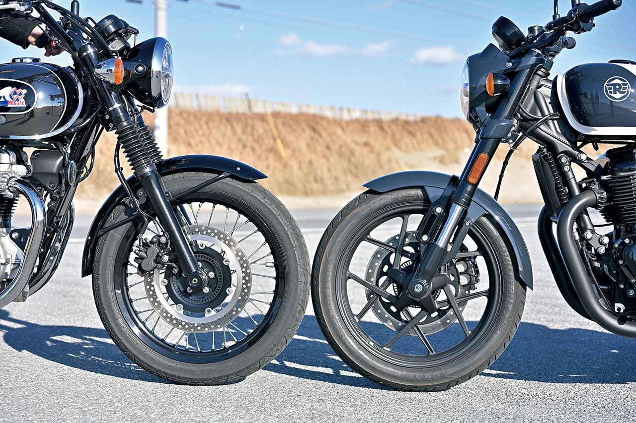 画像 : 11番目の画像 - 【写真14枚】カワサキ「メグロ K3」VS ロイヤルエンフィールド「ショットガン650」 - webオートバイ