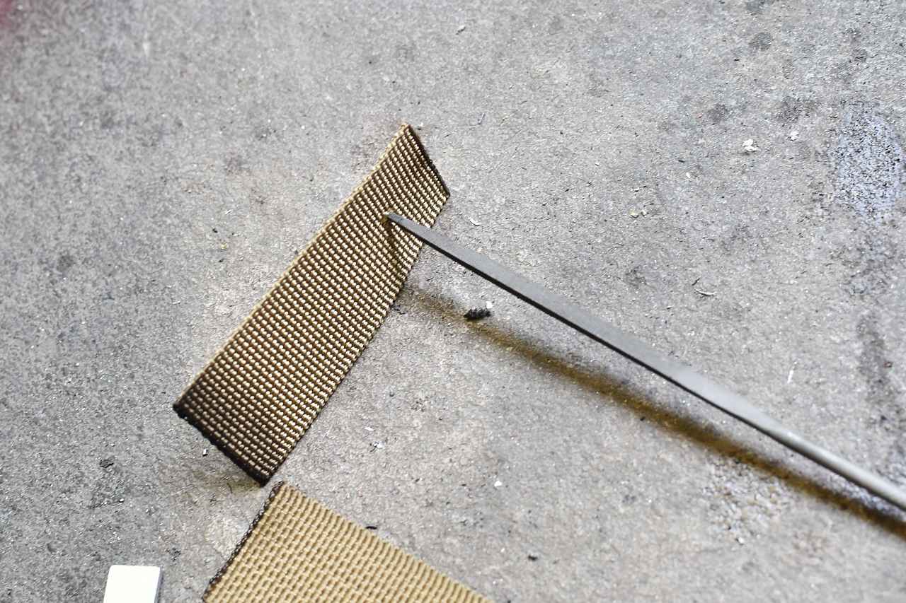 画像17: まずはロッドを保持する部分を作るよ