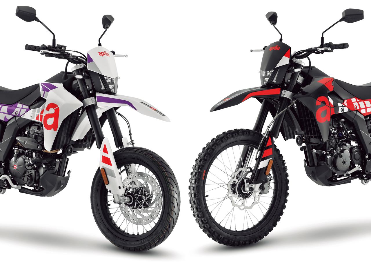 アプリリア新型「RX125」「SX125」解説｜原付二種とは思えない本格装備