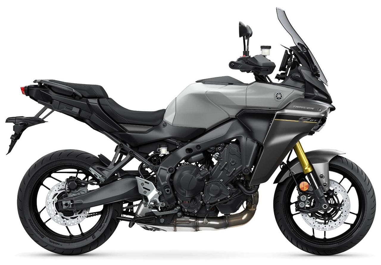 画像: YAMAHA TRACER9 GT ABS 総排気量:888cc エンジン形式:水冷4ストロークDOHC4バルブ並列3気筒 シート高:845-860mm 車両重量:227kg 税込価格:159万5000円