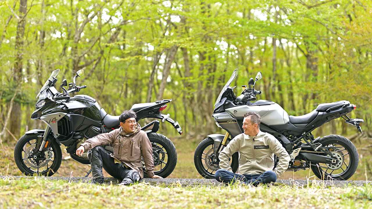 画像: ヤマハ「トレーサー9 GT ABS」VS ドゥカティ「ムルティストラーダ V4 S」|比較インプレ