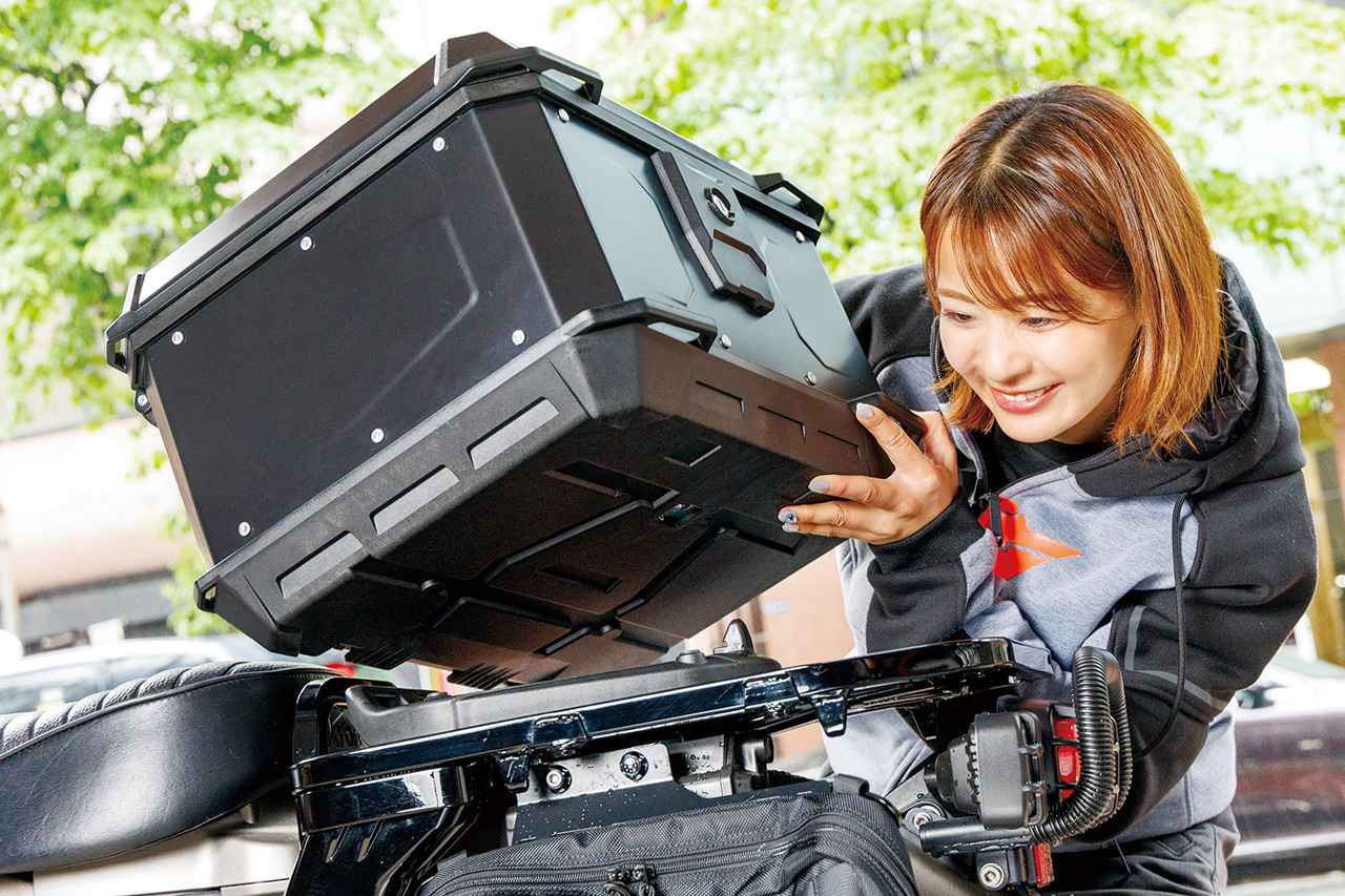 画像 : 2番目の画像 - 【写真4枚】ジビ「トップケース MTN39」 - webオートバイ