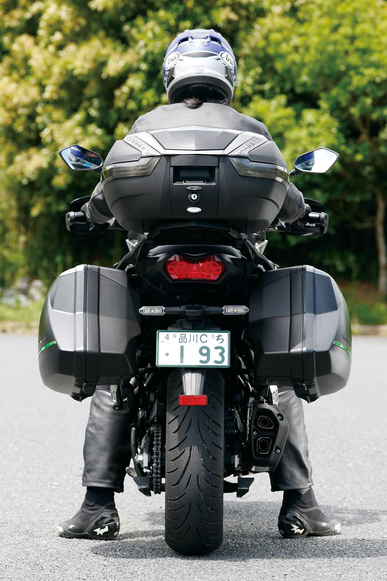 画像2: カワサキ「ヴェルシス1100SE」ライディングポジション・足つき性