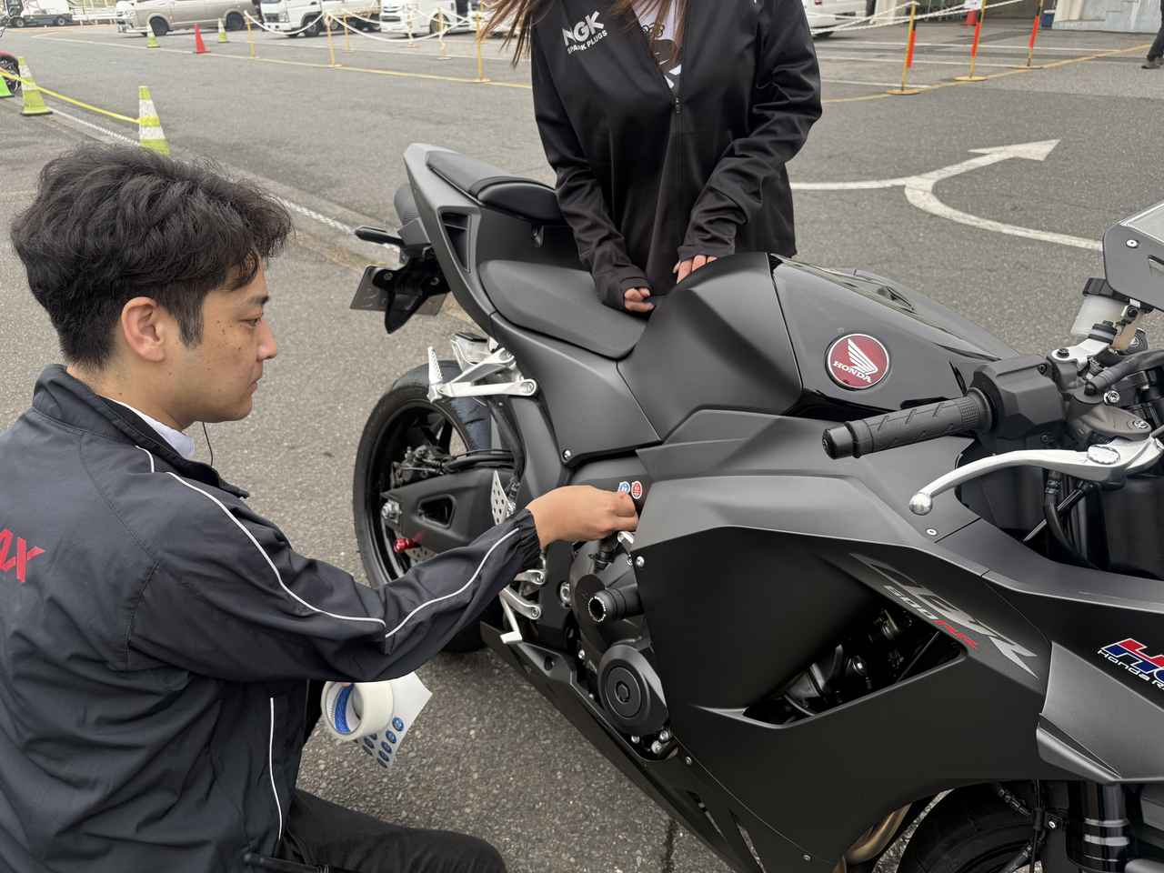 画像5: 今回も、CBR600RRで参加します。