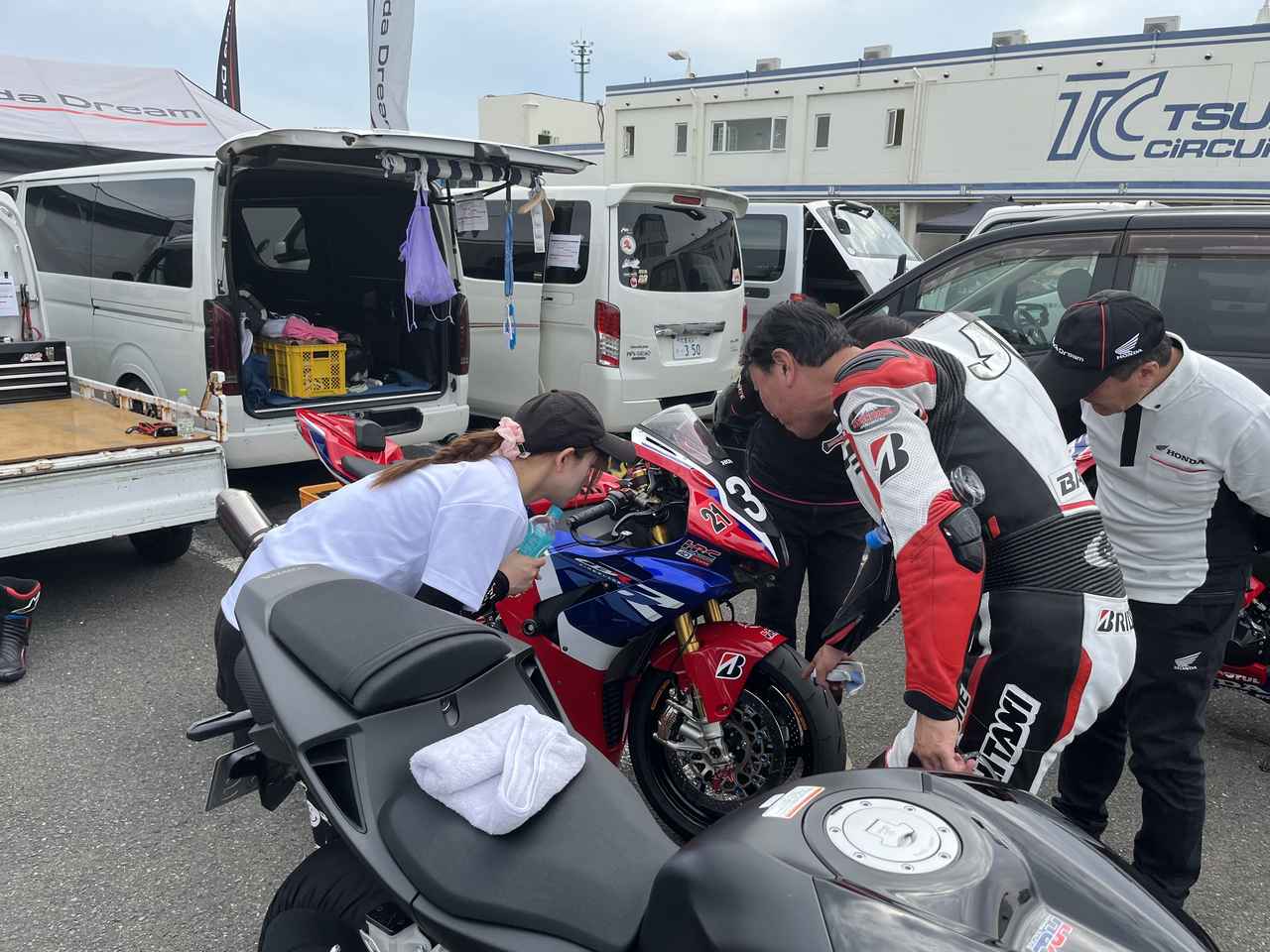 画像16: 今回も、CBR600RRで参加します。