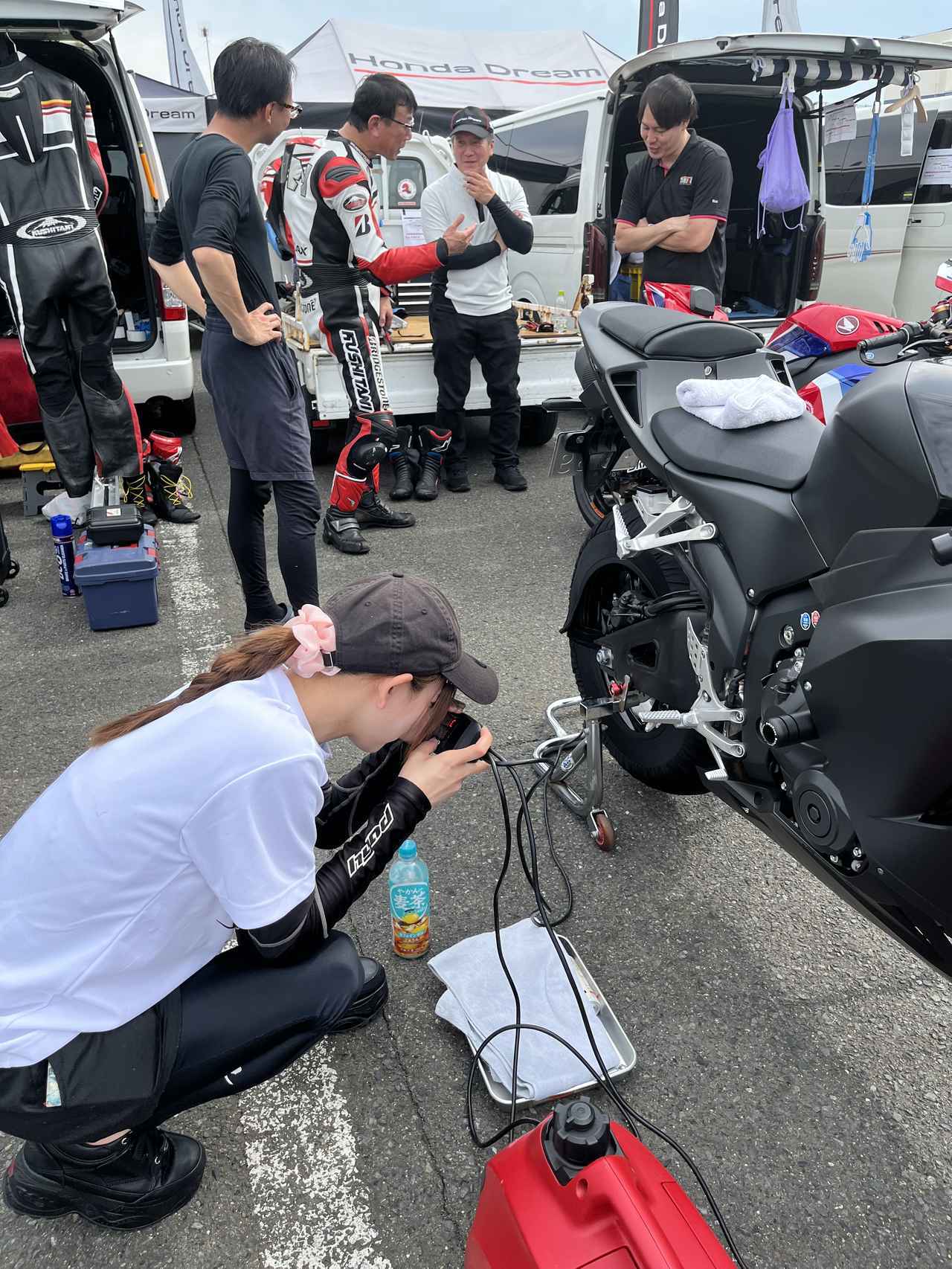 画像18: 今回も、CBR600RRで参加します。