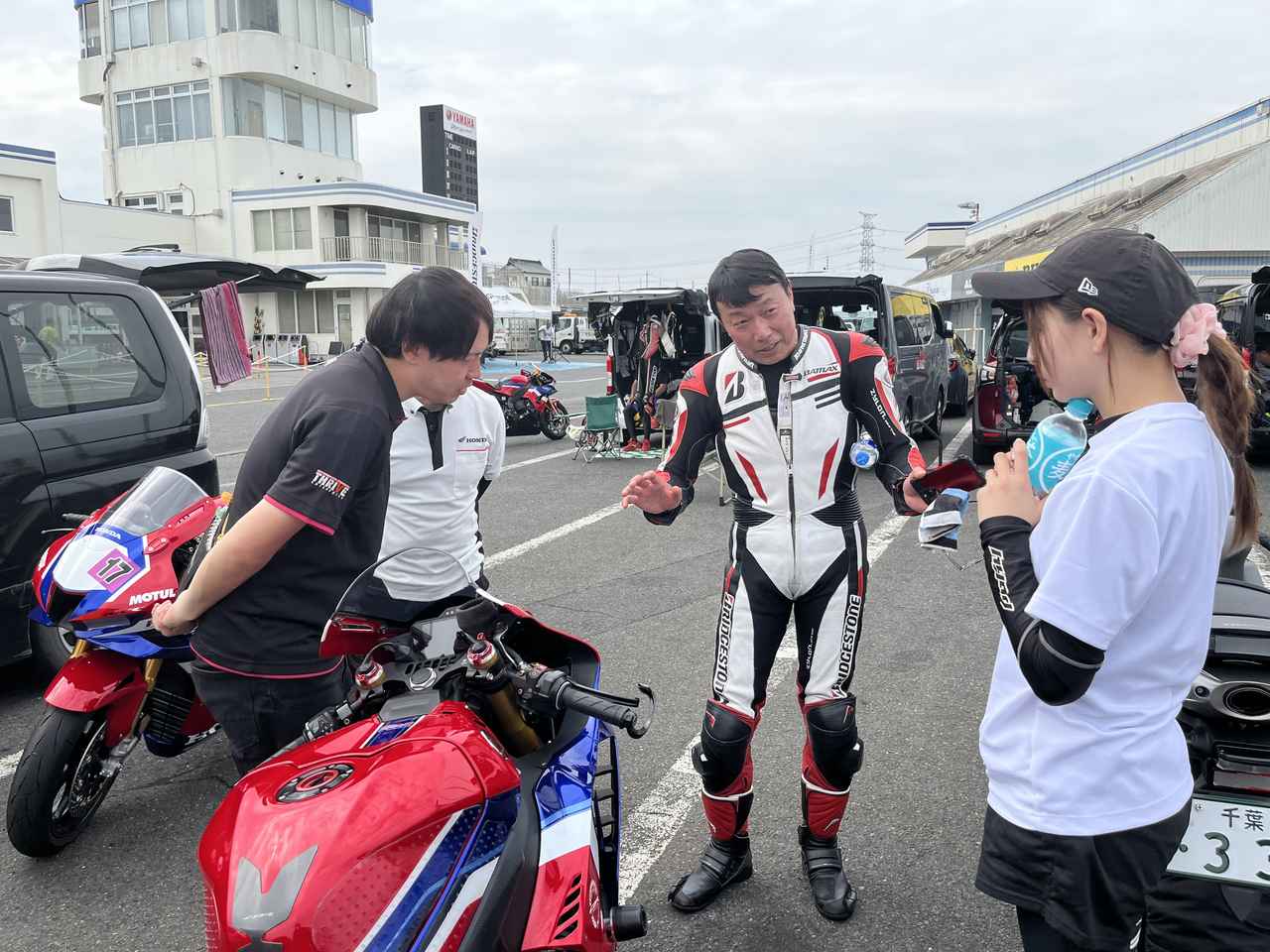 画像17: 今回も、CBR600RRで参加します。