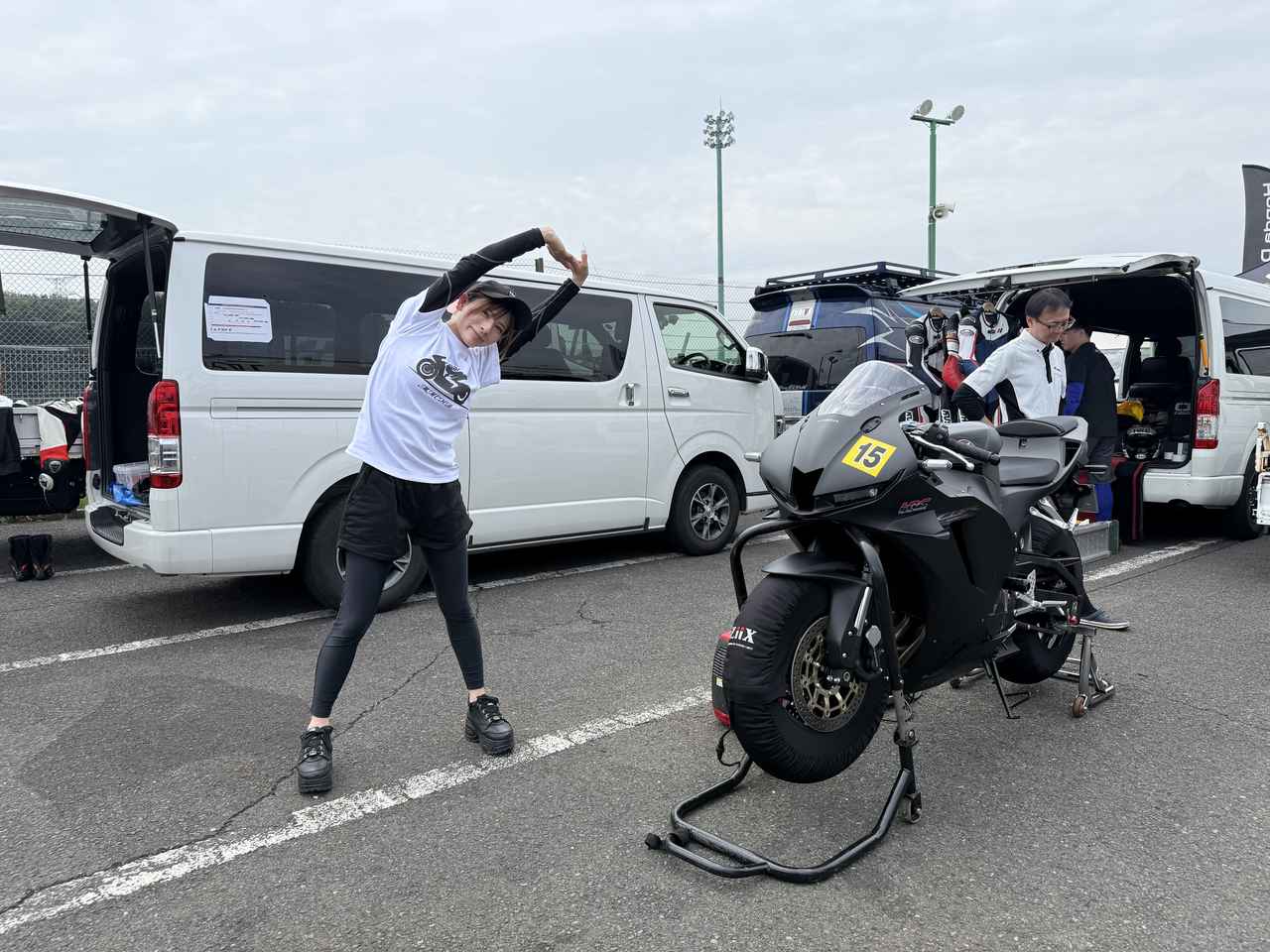 画像10: 今回も、CBR600RRで参加します。
