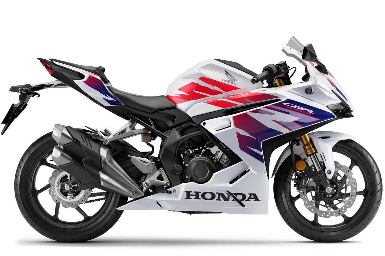 画像: Honda CBR250RR 2025年モデル 総排気量:249cc エンジン形式:水冷4ストDOHC4バルブ並列2気筒 シート高:790mm 車両重量:168kg 税込価格:90万2000円/94万500円