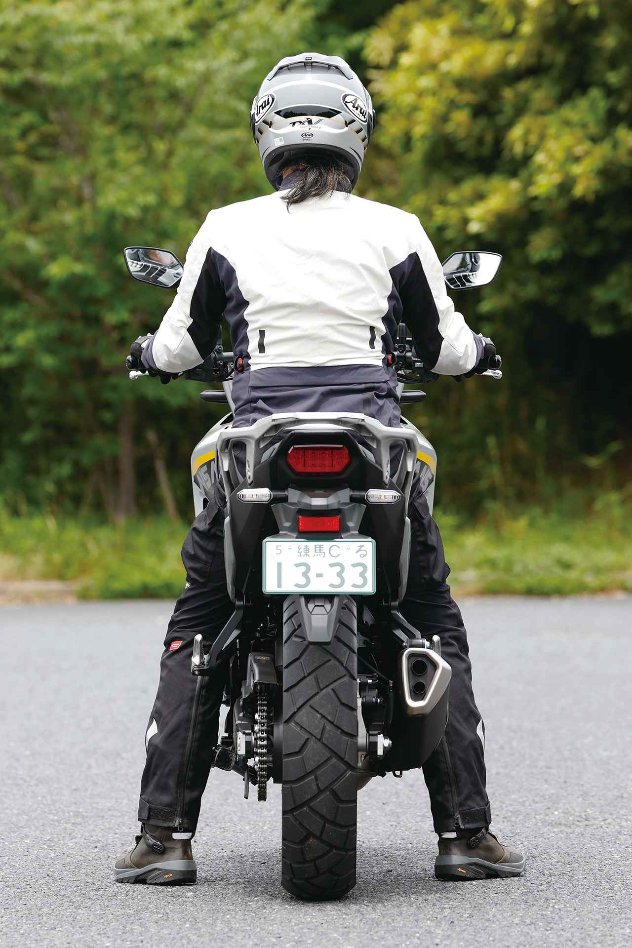 画像2: ホンダ「XL750トランザルプ」ライディングポジション・足つき性