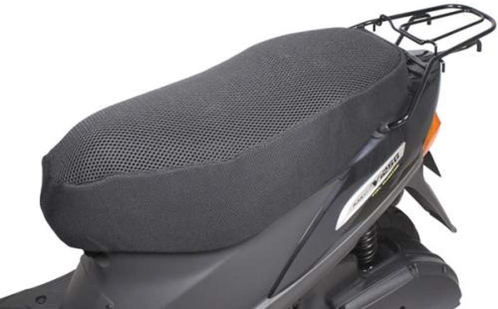 画像: SP TAKEGAWA エアフローシートカバー サイズ：S、M、L、XL（以上汎用サイズ） ※他にレブル250/500、PCX125/150、リード125、フォルツァ250、自転車用などの専用モデルあり 販売元： スペシャルパーツ武川 ※写真はXLサイズ