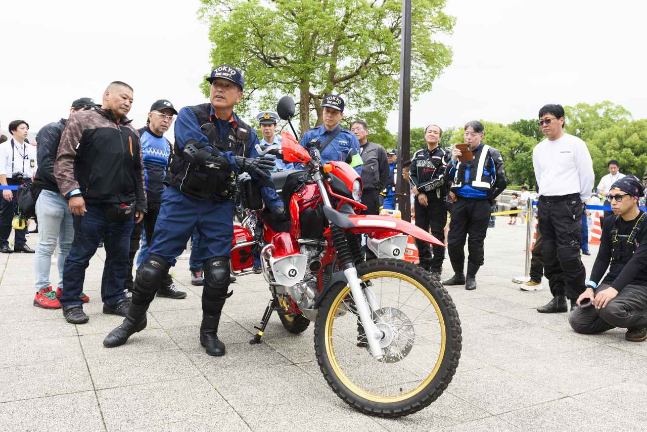画像: 東京消防庁・クイックアタッカー YAMAHA SEROW250