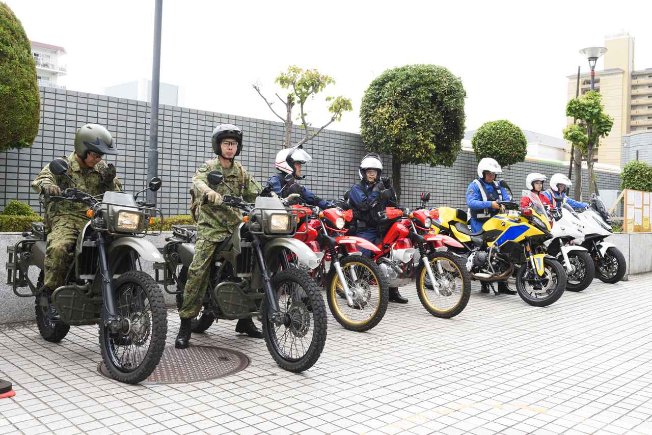 画像2: 白バイ、東京消防庁、陸上自衛隊、首都高のバイクが大集結!