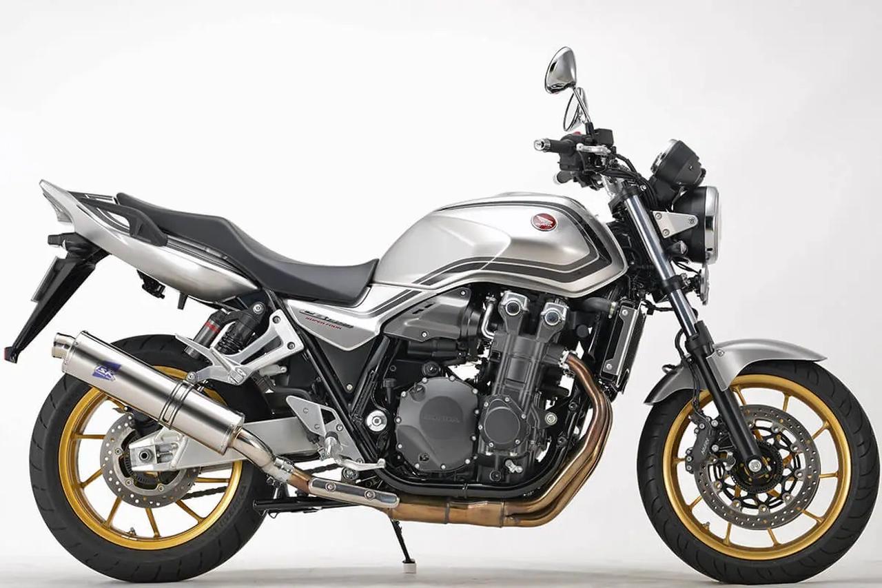 画像: CB1300SF/SB 14- スリップオン チタン φ115-450【9万4000円】