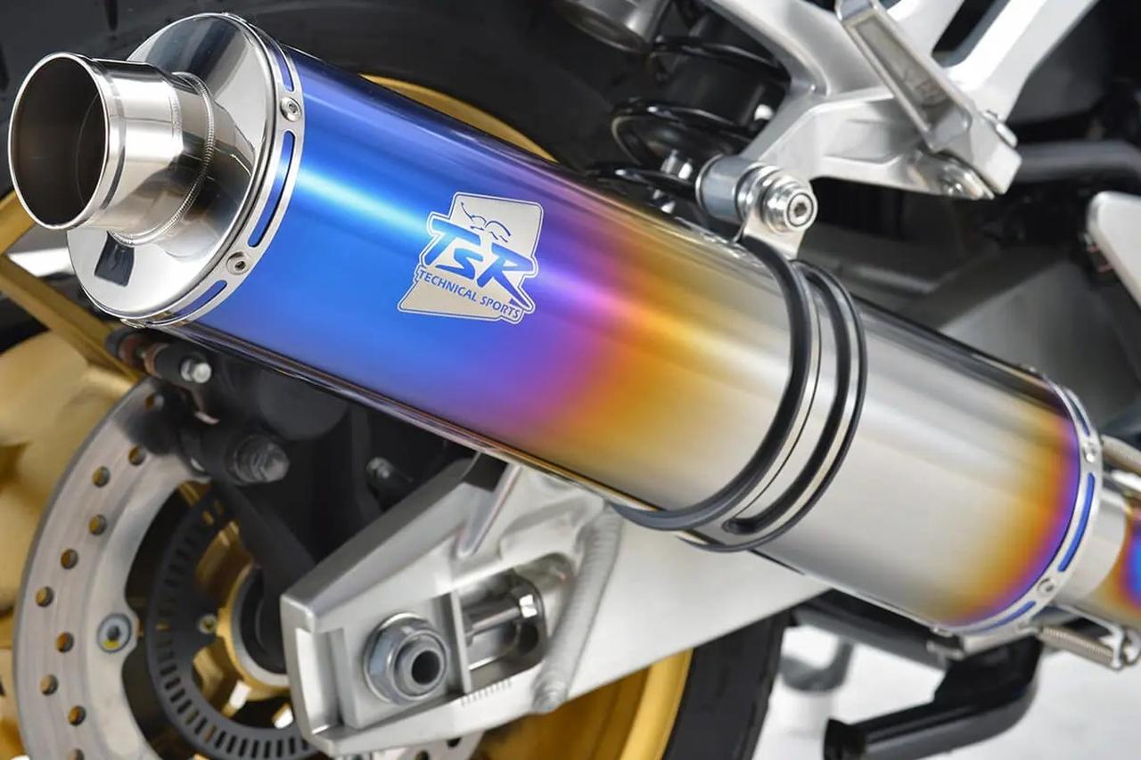 画像2: 2021- CB1300SF/SB チタンフルエキゾースト 4-1集合 ファイヤーポリッシュ φ115-450【31万9000円】